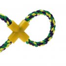 New Dog Pet Puppy Trainning Braided Rope Toy Chew Fun