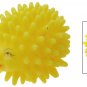 Portable Like Real Cute Yellow Silicone Hedgehog Pet Dog's Toy