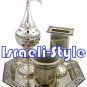 41124 - silver plated HAVDALAH SET 4 PCS