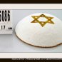 15086, LOT OF 5 PCS,17CM KNITTED KIPA YARMULKE KIPPAH STAR OF DAVID