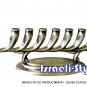 55741 - SILVER PLATED PEUTER  MENORAH