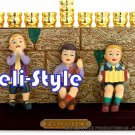 80149 - POL MENORAH/ HANUKIA 3 BOYS