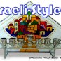 83931 - MOSAIC MENORAH / HANUKKIAH, PLATE " VIEW"