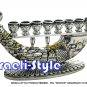 85990 - POL "SHOFAR" MENORAH / HANUKKIAH 19 CM, FOR CANDLES
