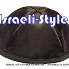 00383- LOT OF 10, 20CM SATIN KIPPAH BLACK KIPPAH / YARMULKE / YAMAKA / KIPPA