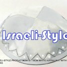 00413- LOT OF 10, 19CM WHITE KIPA MAT  / YARMULKE / YAMAKA / KIPPA