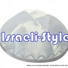 14906- LOT OF 10,SATIN KIPPAH 18 CM "ZIG-ZAG"/ KIPA / YARMULKE /KIPPA