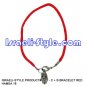 9603 -  SET OF 12PCS BRACELET RED HAMSA 18 judaica GIFT from Israel.