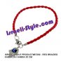 87350- SET OF 10PCS RED BRAIDED KABBALAH HAMSA 20 CM judaica GIFT from Israel.