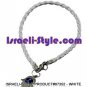 87352- SET OF 10PCS WHITE BRAIDED KABBALAH HAMSA 20 CM judaica GIFT from Israel.