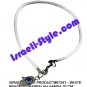 87347- SET OF 10PCS -  WHITE BRACELET KABBALAH HAMSA 20 CM Judaica GIFT from Israel.