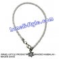 9349- SET OF 12PCS - BRAIDED KABALA - MAGEN DAVID Judaica GIFT from Israel.