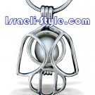 80576 - RADIUM PENDANT HAMSA, JUDAICA GIFT FROM ISRAEL