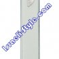 27580 - LOT OF 50PCS PLASTIC MEZUZAH SEMI-CIRCLE SILVER 10 CM/MEZUZA