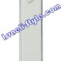 27581- LOT OF 50PCS PLASTIC MEZUZAH SEMI-CIRCLE SILVER 12 CM/MEZUZA