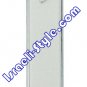 27582- LOT OF 50PCS PLASTIC MEZUZAH SEMI-CIRCLE SILVER 15 CM/MEZUZA