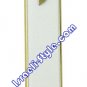 27734- LOT OF 50PCS PLASTIC MEZUZAH SEMI-CIRCLE GOLD 12CM/MEZUZA