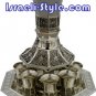 40007 - BRASS WINE FOUNTAIN / WINE DIVIDER "THE BIBLE RIVERS" DIVIDER + 8CUPS, JUDAIKA GIFT ISRAEL