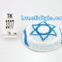 free shipping!!LOT OF 5PCS 3377 -KIPPAH MAGEN DAVID ROUND 17CM YARMULKE/KIPPAH