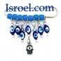 09084 - PIN FOR CRADLE HAMSA EYE PROTECTION/ jewish toys for kids children