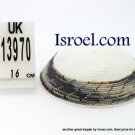 13970 -KIPPAH SRUGA ,kippah man, yarmulka kippahs for sale,klipped kippahs, kippah designs,KIPA