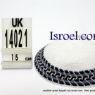 14021-CHEAP KIPPAHS,DISCOUNT KIPPOT ,KNITTED KIPA, yarmulka kippahs for sale, kippah designs,KIPA