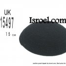 15497 KIPPAH 15CM PLAIN BLACK  , kippah store, kipa, cheap kippahs,baR mitzvah KIPPAH