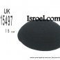 15497 KIPPAH 15CM PLAIN BLACK  , kippah store, kipa, cheap kippahs,baR mitzvah KIPPAH