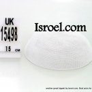15498 BUY KIPPAH 15CM PLAIN WHITE, kippah store, kipa, cheap kippahs,baR mitzvah KIPPAH