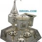 41125 - HAVDALAH SET 4 PCS ,HAVDALA,HAVDOLA GIFT FROM ISRAEL