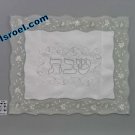 UK57155 - CHALLAH COVER BORDER LACE 35x45cm . , modern challah covers from Israel