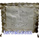 UK60145 - CHALLAH COVER BORDER LACE, Isroel.com best judaica store online