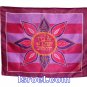 UK61553 - SILK CHALLAH COVER "FLOWER" 40*50 CM