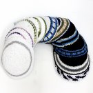 free shipping!!LOT ASSORTED KIPPOT KNITTED MEDIUM KIPA -  YARMULKE/KIPPAH WHOLESALE YARMULKE[uk8049]