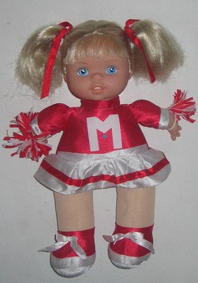 talking cheerleader doll