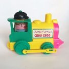 Vintage Jumpin' Jimmy Choo Choo 70s Plastic Pull Toy by Amloid