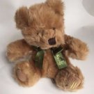 Harrods Teddy Bear with Green Tie 9" Stuffed Plush Toy