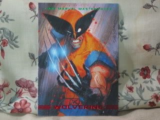 MARVEL MASTERPIECES Comic Book Trading Card Wolverine #6