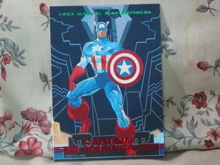 MARVEL MASTERPIECES Comic Book Trading Card Captain America #15