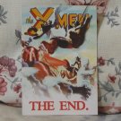 X-MEN 1004 The End New Release Promo Business Card Wizard Comic Book Catalog Release