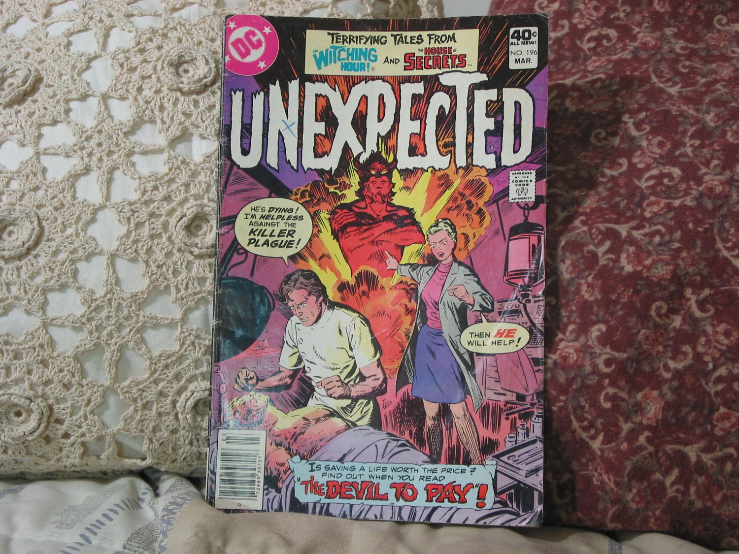 THE UNEXPECTED DC Comic Book Vol 25 No 196 1980