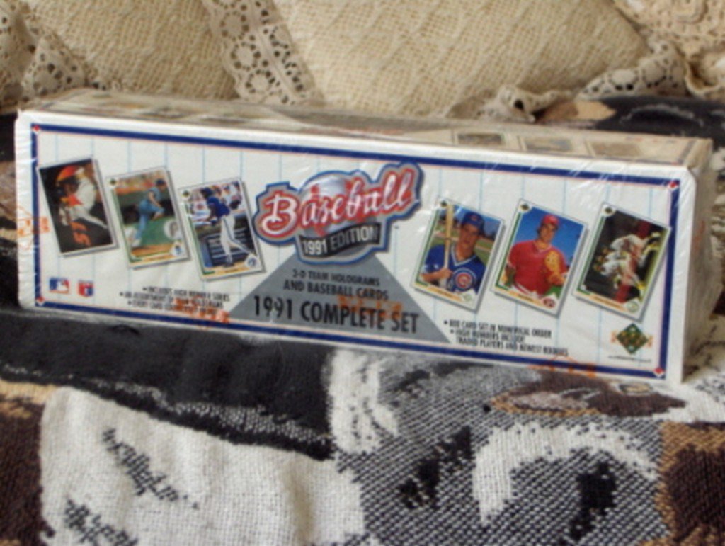 UPPER DECK 1991 Baseball Factory Sealed Sports Card Set Unopened