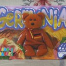 BEANIE BABIES Trading Card #90 Germania The Bear 1999 2nd Edition Series 3