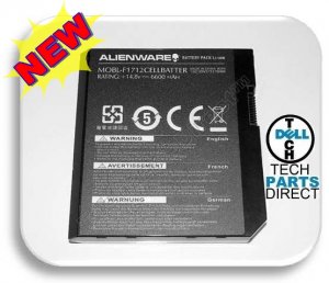 OEM DELL ALIENWARE M17X 12 CELL 14.8V BATTERY BRAND NEW