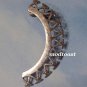 Triangle Bar Ear Cuff Crescent Shape Wrap Earring Antique Silver Designer Style Body Armor