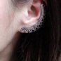 Triangle Bar Ear Cuff Crescent Shape Wrap Earring Antique Gold Designer Style Body Armor