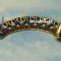 Triangle Bar Ear Cuff Crescent Shape Wrap Earring Antique Gold Designer Style Body Armor