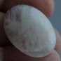 Arty Oval Ring Moonstone Gemstone Gem Gold Chunky Knuckle Art Statement Avant Garde Size 4.5