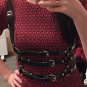 Corset Harness Body Cage Bustier Black Leather Goth Wiccan Fetish Avant Garde Statement