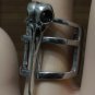 Bird Skull Ring Steampunk Poe Taxidermy Goth Antique Silver Avant Garde Armor Knuckle Size 8 7.5